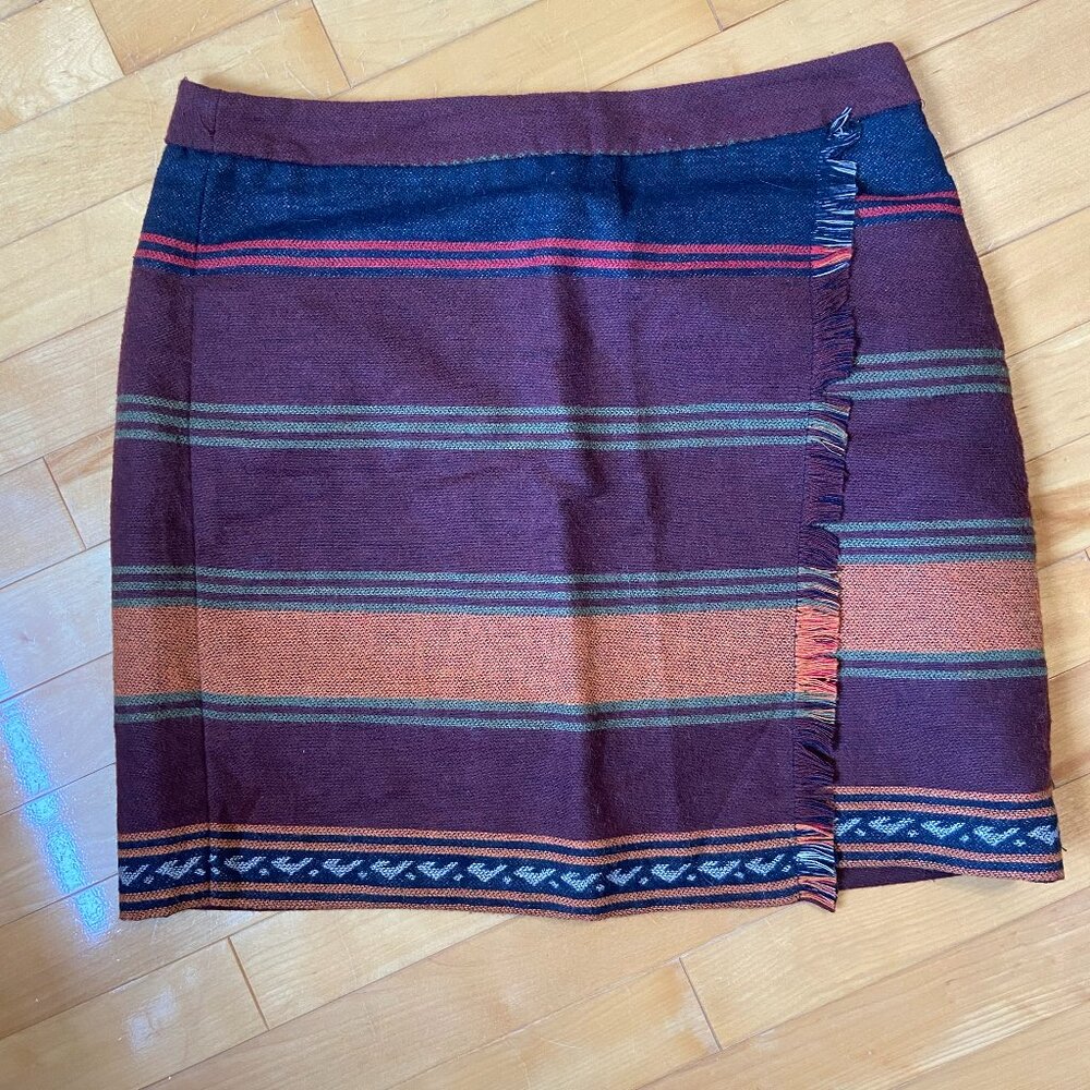 Ann Taylor Loft Petites Wool-Blend Skirt Size 10